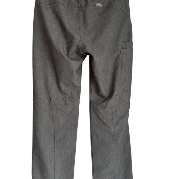 FIGS Technical Collection scrub set gray short sleeve top and pants Sz S - Picture 7 of 8